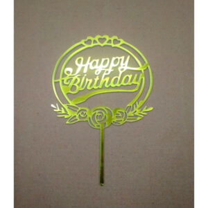 Happy Birthday Cake Topper