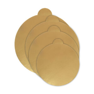 Round Golden Cake Board ib Chattogram